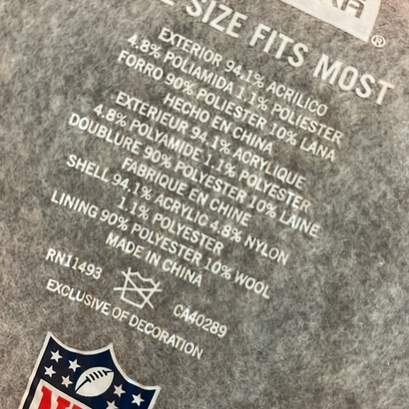 New Era Knit Rush NFL Seattle Seahawks Beanie Hat Cap Wool Blend Lining OSFM - Picture 7 of 13